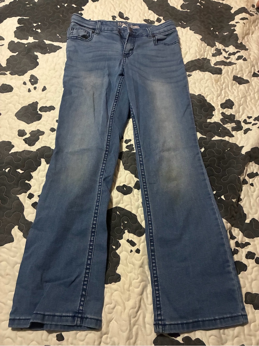 Cat & Jack Girls Blue Flare Jeans